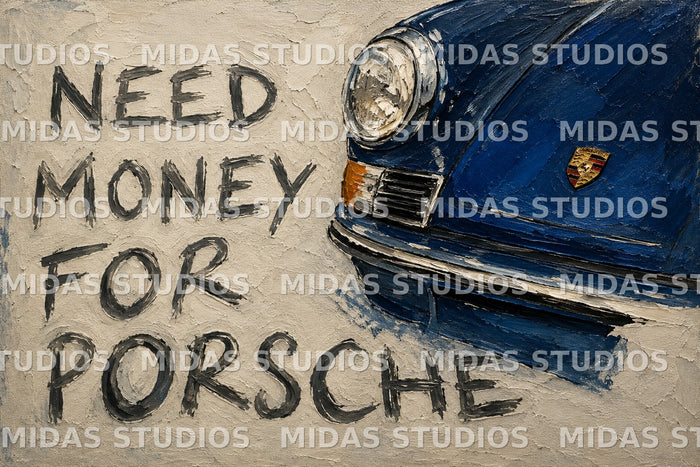 need money for porsche